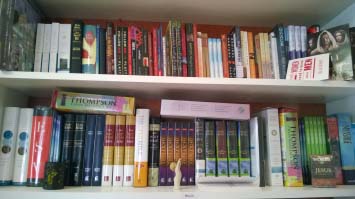 books on shelf 2